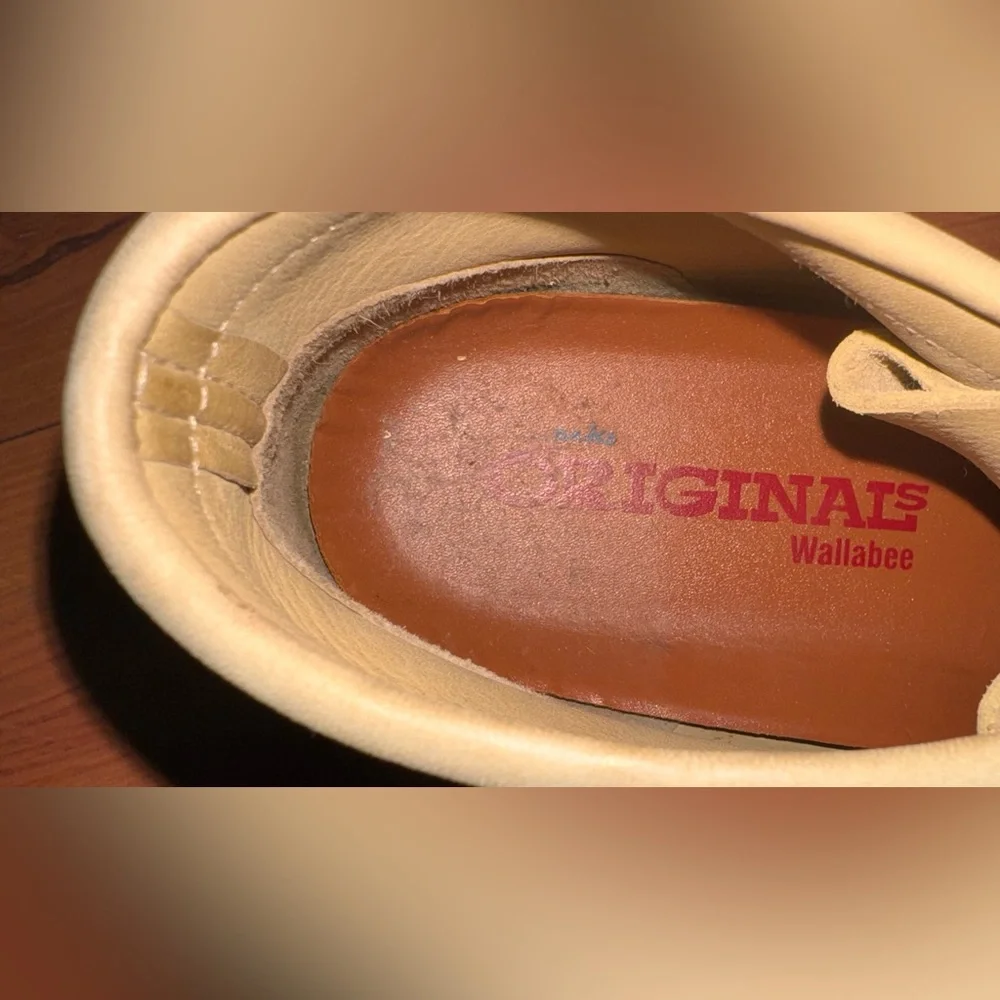 Clarks Original Wallabees Suede Moccasins - Picture 2 of 5